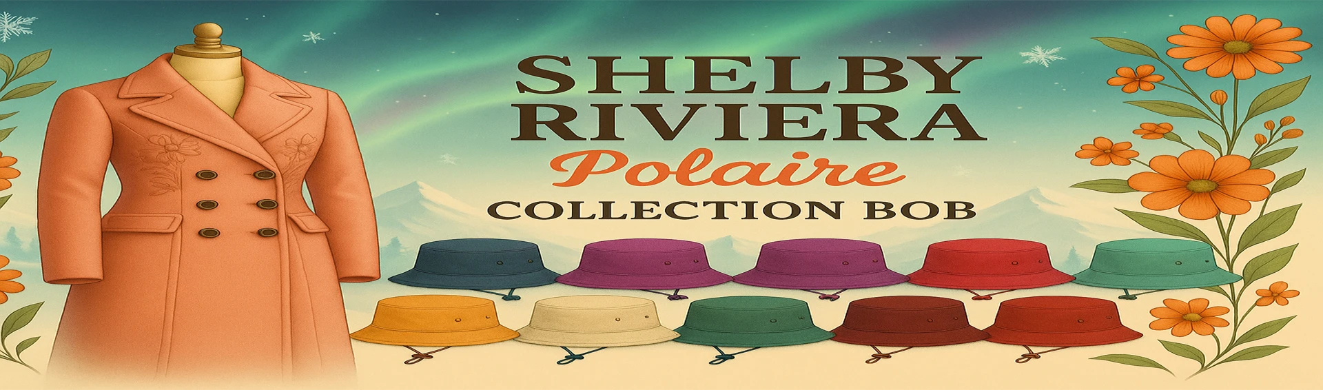 🎩 Collection « bob » Jacquemus – Shelby Riviera Polaire