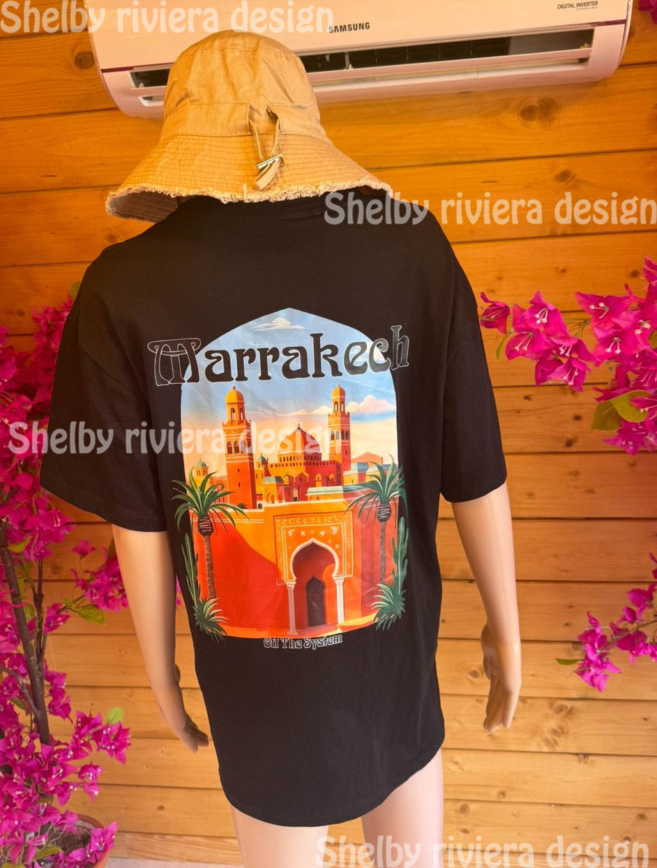👕 T-shirt Femme “Noir Kasbah” (Noir Profond) - t-shirt femme