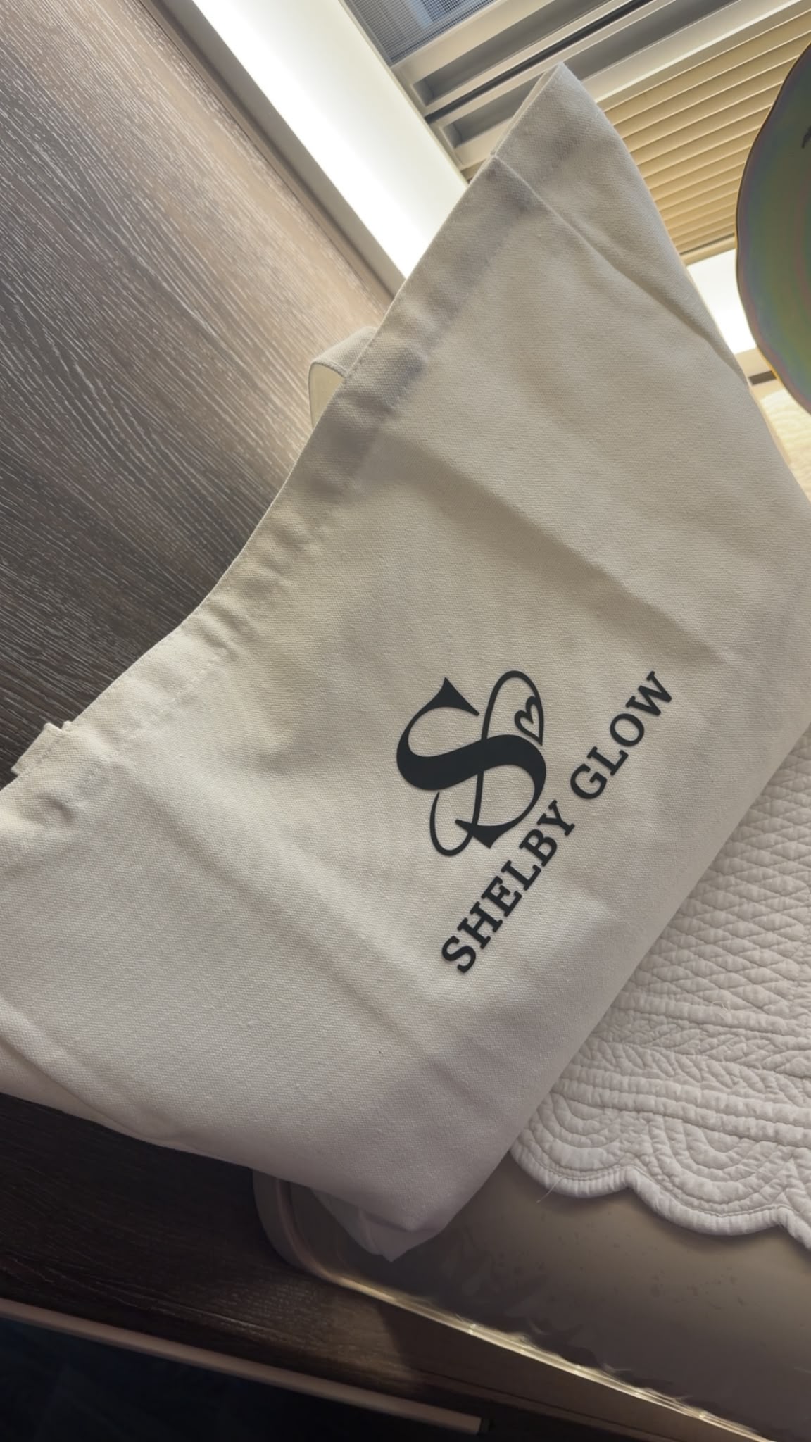 Sac de yoga Shelby Glow – Écru