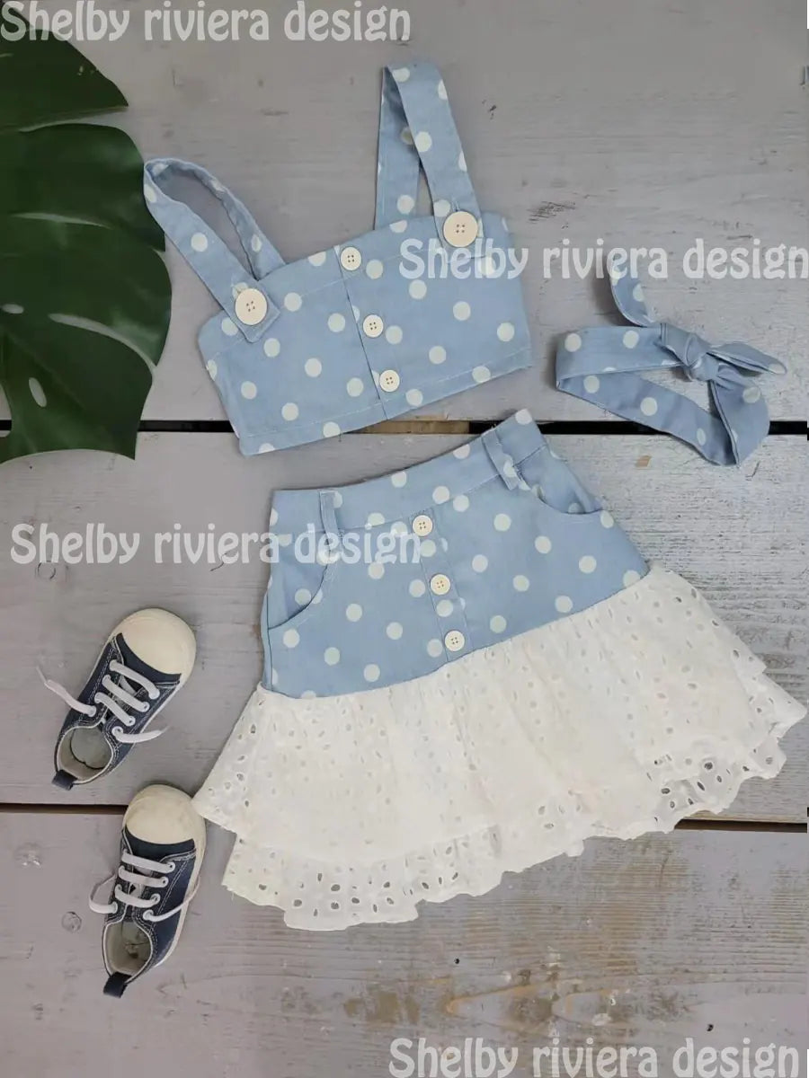 Ensemble Baby Girls 3 Pièces Model Mooreaa - Ensemble Baby Girls