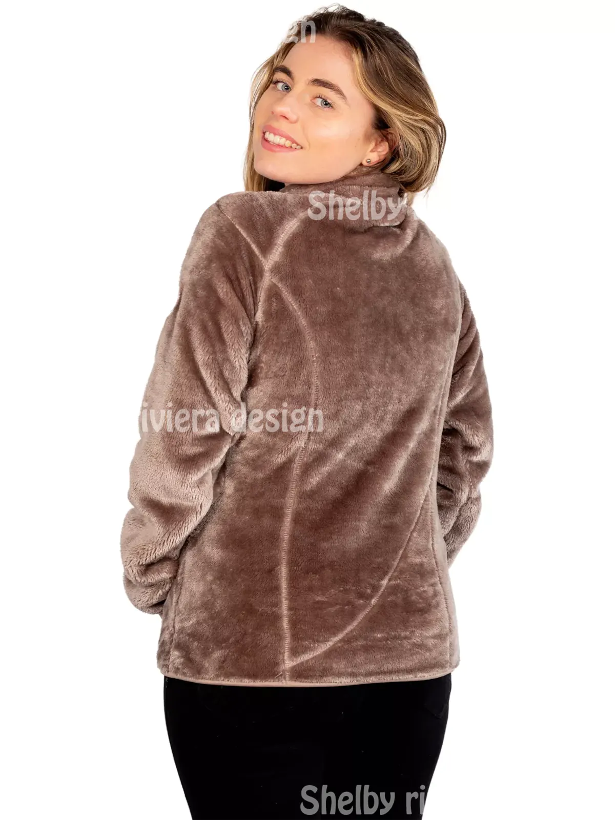 Polaire Nirvana Femme Model Sia - Marron Glacé