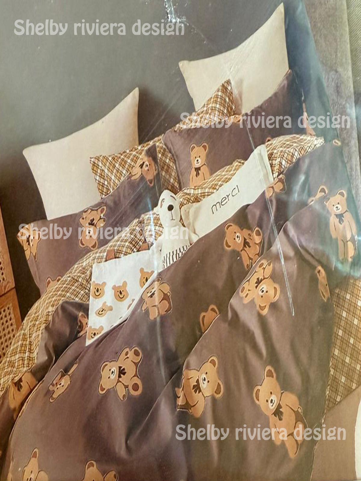 Parure Model Nounours Marron - 4 Pièces