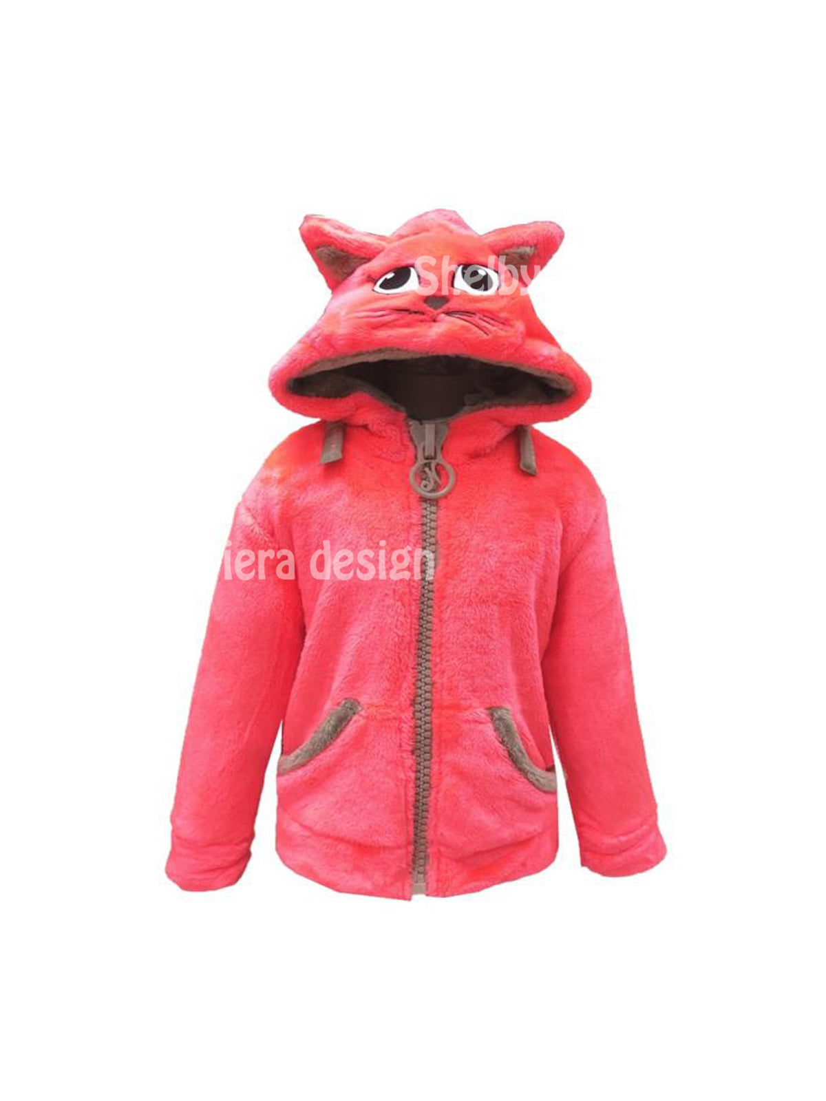 Polaire Nirvana Wild Baby - Corail & Marron - 2 ans - polaire