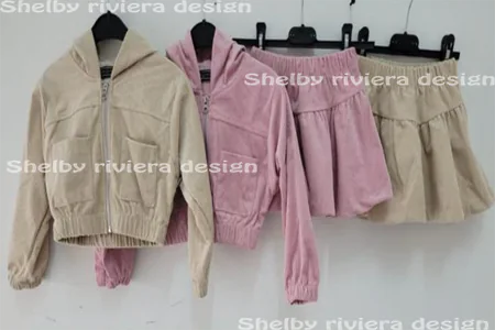 Ensemble Enfant en Velours Côtelé Beige - Modèle Isaiah - ensemble velour