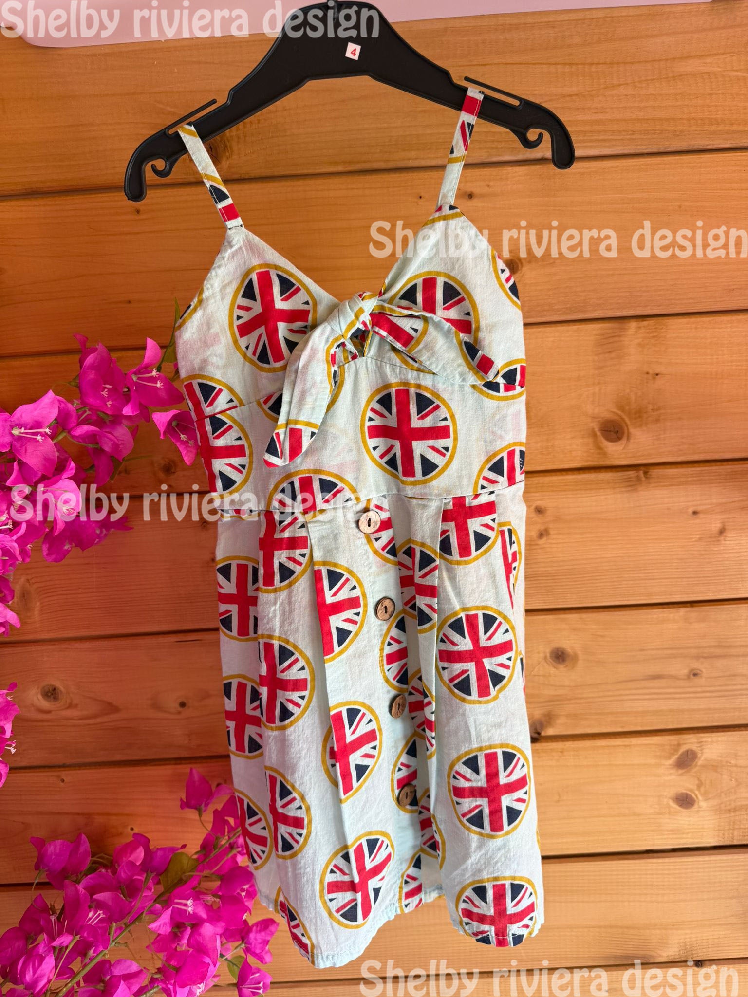 👗 robe enfant london “union jack” - robe Londre