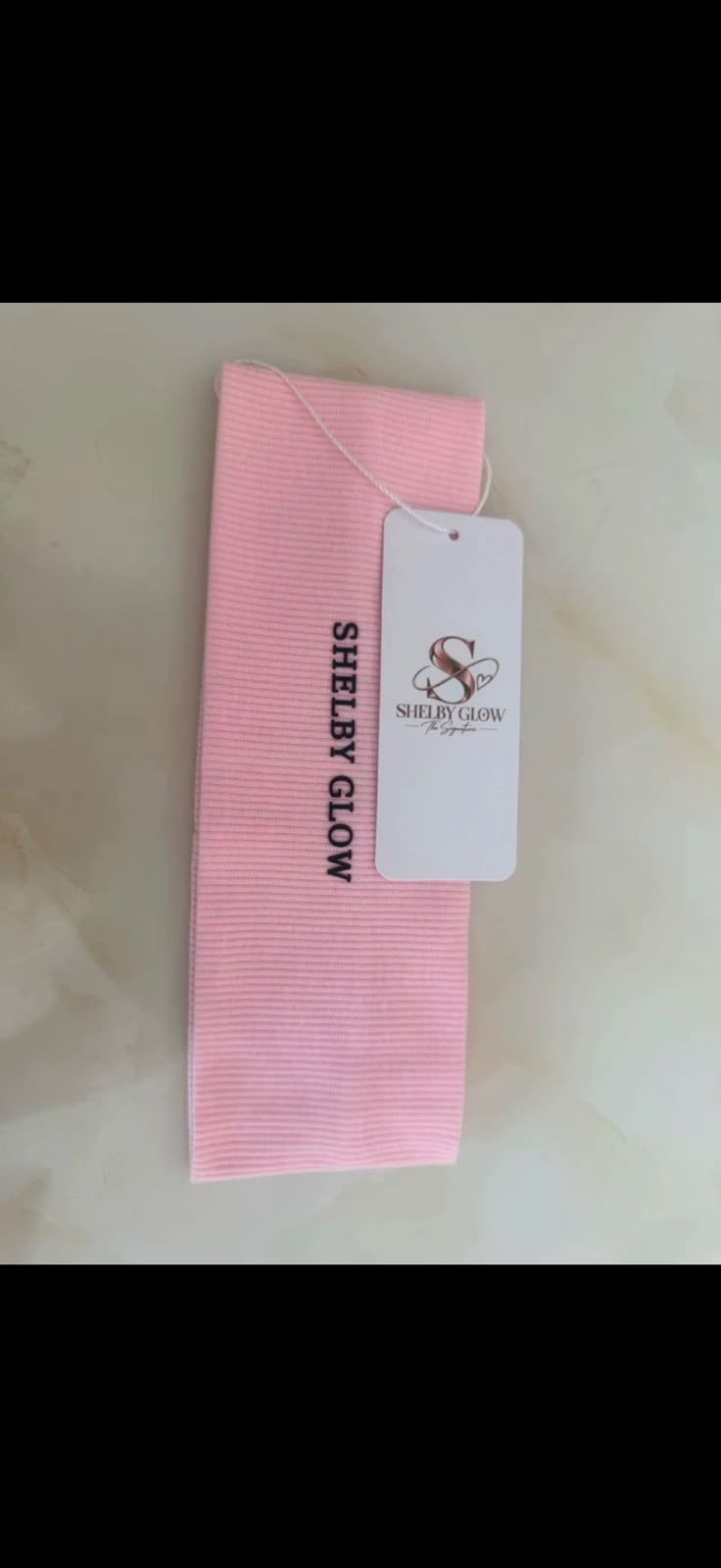 Bandeau rose Shelby Glow